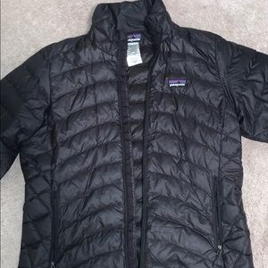 Black Patagonia down winter jacket